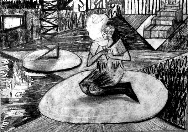 MAI AT HOME (DRAWING 1) - (BEST)