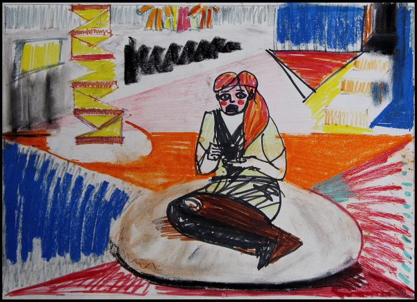 MAI AT HOME (SKETCH) - (BEST with border) (1)